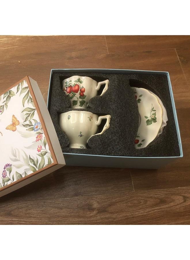 Vintage Creative Dragonfly Butterfly Ceramic Tableware Set Personalized Dish Dishes Western Food Plate Household Noodle Bowl Fish Deep Plate