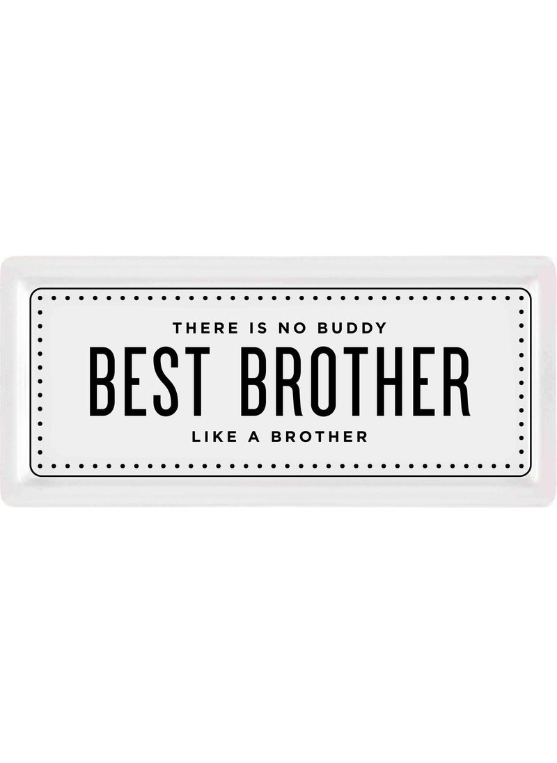 Rectangular Service Best Brother - 35 x 16 cm