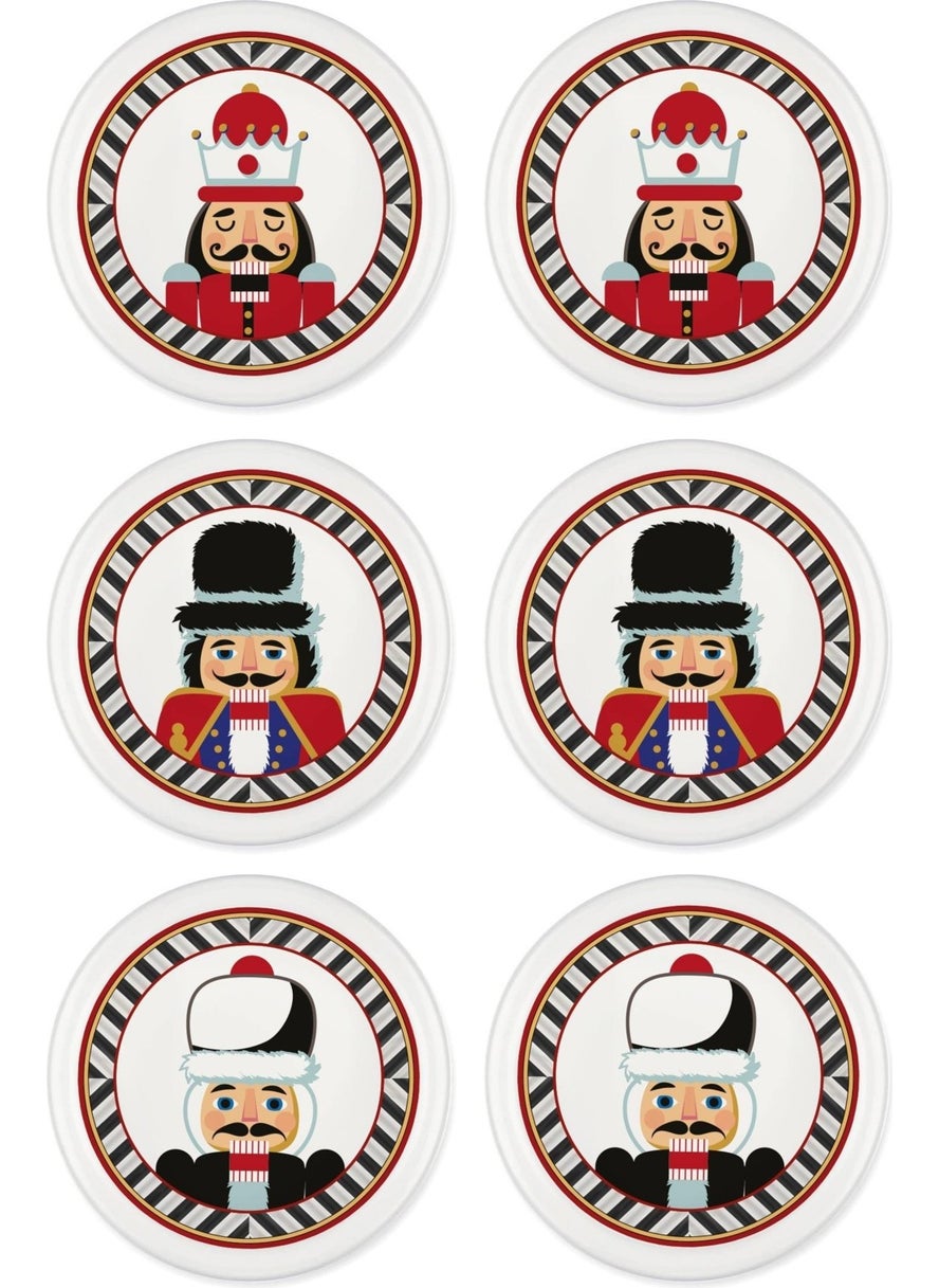 Nutcracker Snack Bowl 6 Pieces 10 cm