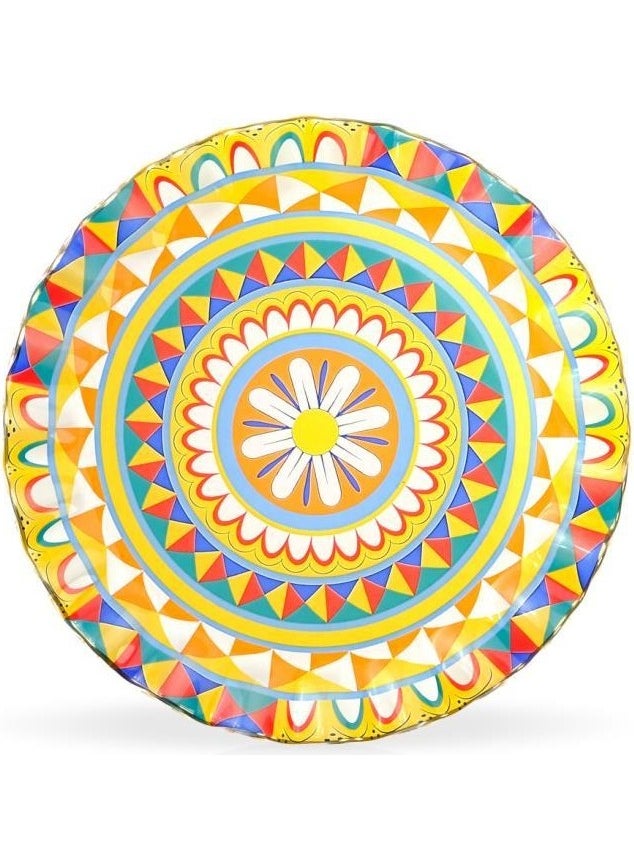 Mosaic 6 Piece Cake Plate 20CM