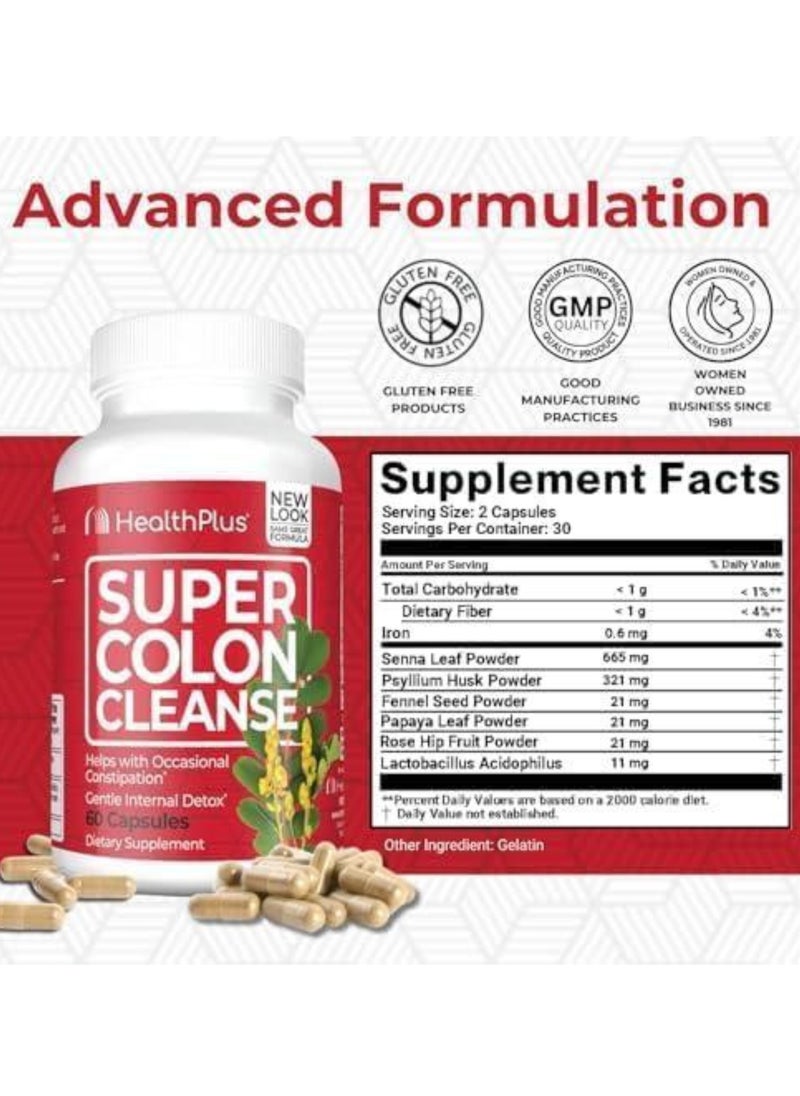 Super Colon Cleanse, 60 Capsules