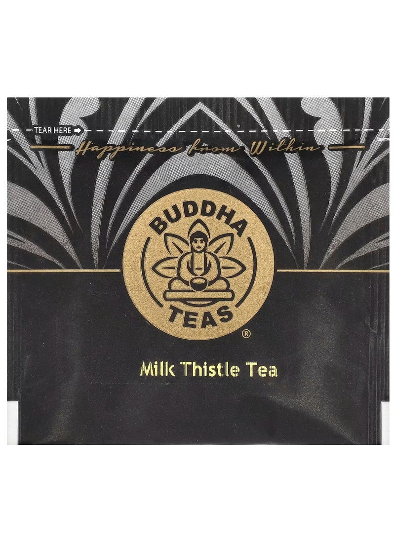 Organic Herbal Tea, Milk Thistle, 18 Tea Bags, 0.95 oz (27g)