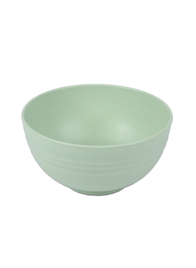 Eco-Friendly Wheat Straw Bowls 15cm for Home Kitchen Green