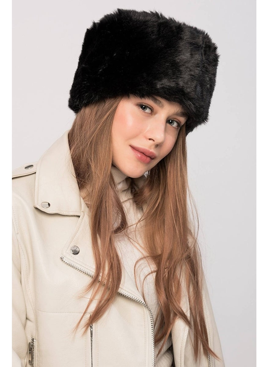 Women's Faux Fur Kalpak Hat