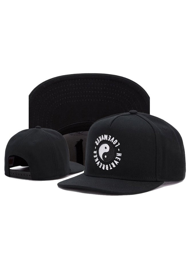 Fashionable Baseball Cap Embroidered Sun Hat With Adjustable Buckle For Daily Wear And Outdoor Sports For Men Women