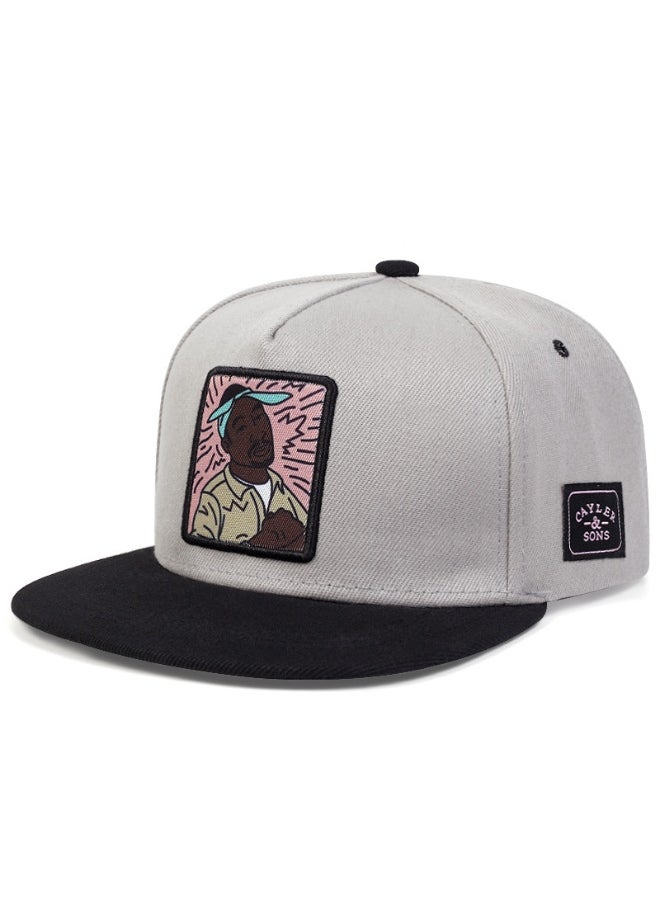 Fashionable Baseball Cap Embroidered Sun Hat With Adjustable Buckle For Daily Wear And Outdoor Sports For Men Women