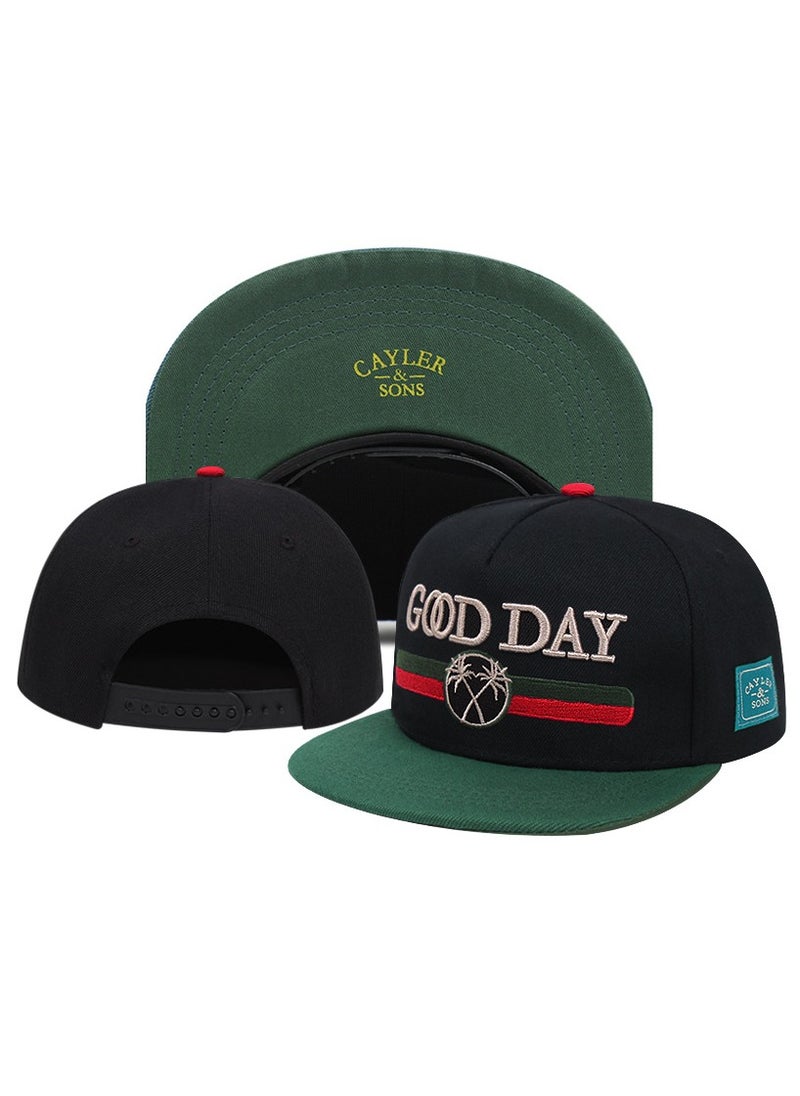 Fashionable Baseball Cap Embroidered Sun Hat With Adjustable Buckle For Daily Wear And Outdoor Sports For Men Women
