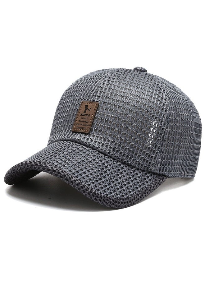 Fashionable Baseball Cap Sun Hat With Adjustable Buckle For Daily Wear And Outdoor Sports For Men Women