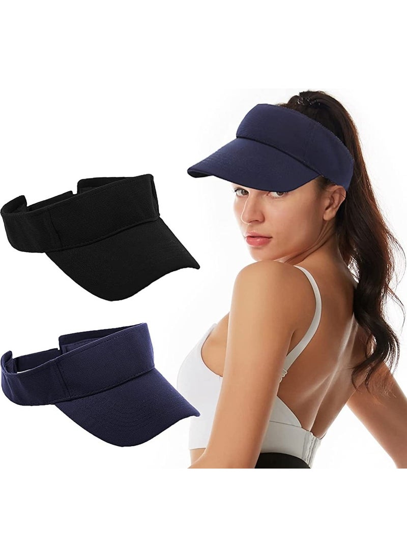 UV Protective Sportsman Beach Visor Hat Set of 2