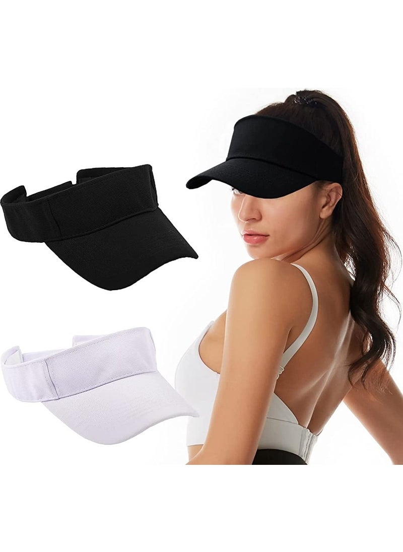 UV Protective Sportsman Beach Visor Hat Set of 2