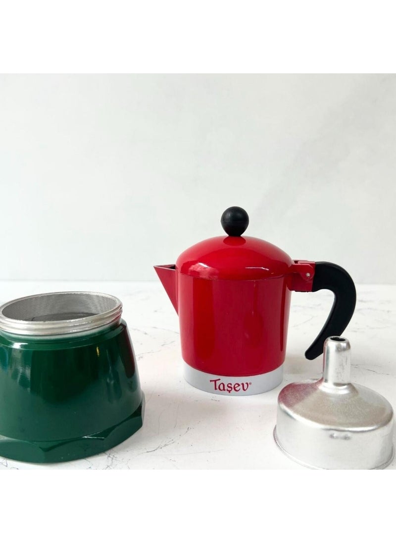 Tasev Adamo 3 Cup Moka Pot