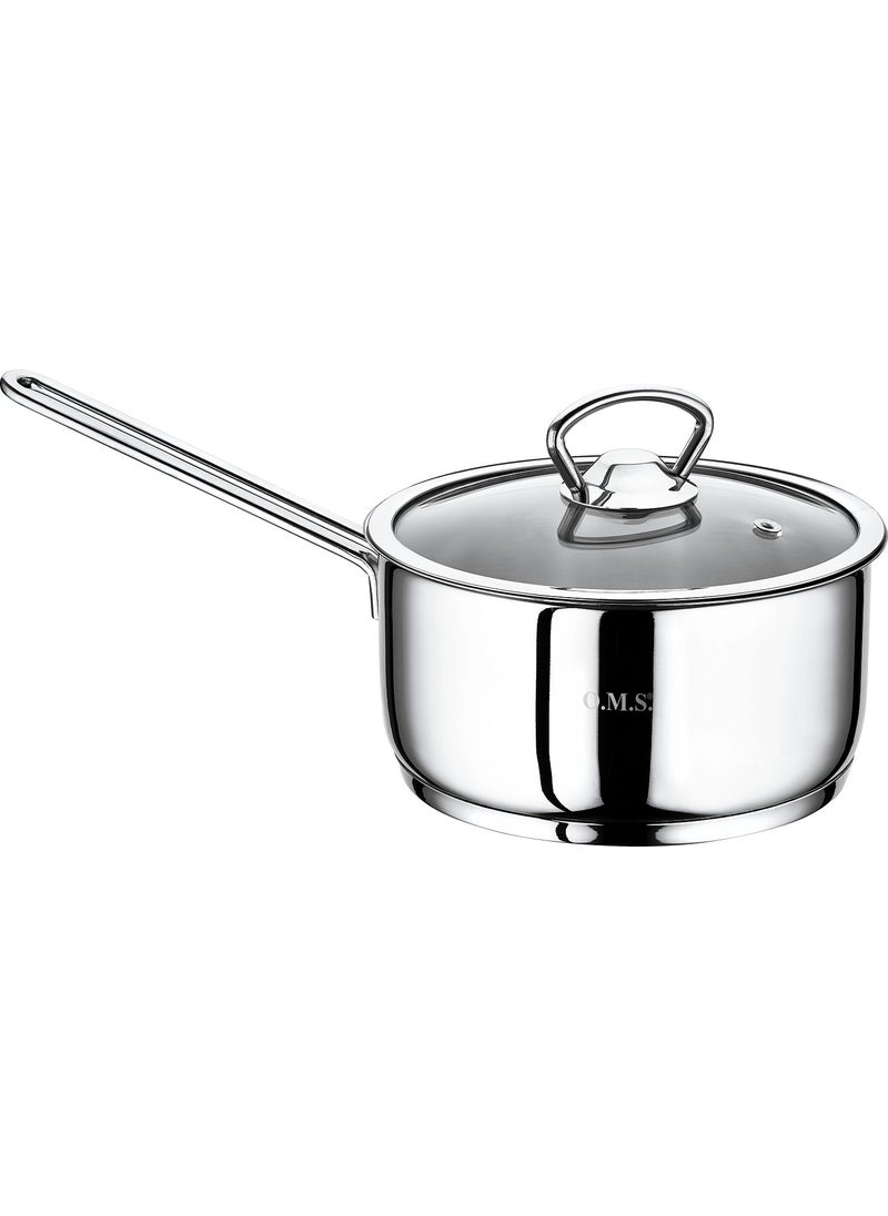 Mini Single Handle Flat Pot 14X5 cm 2008.14-MBTT
