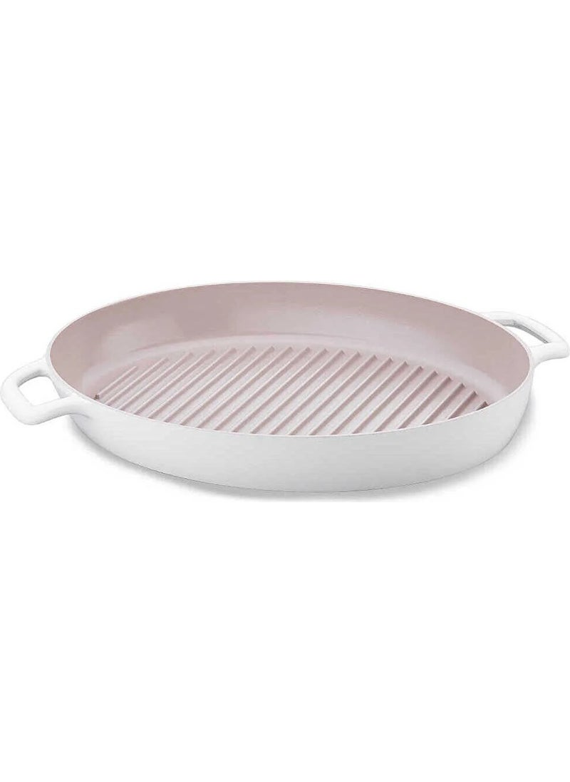 Gusto Ceramic Two Handled Oval Pan 35X25 cm