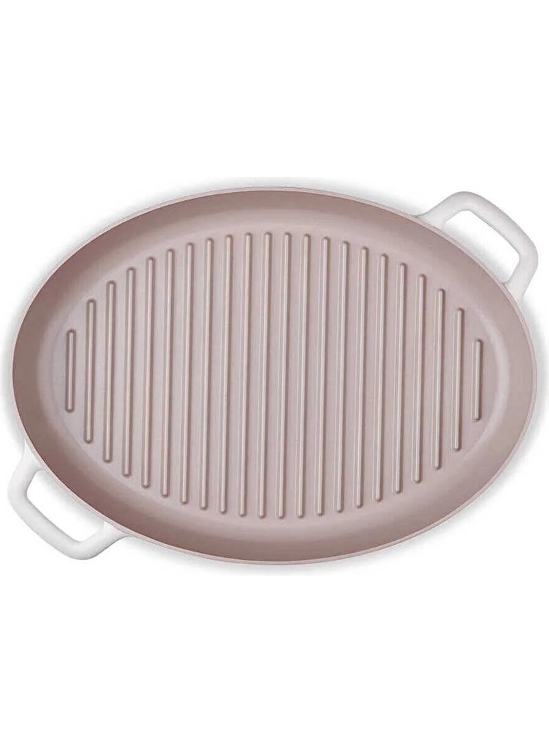 Gusto Ceramic Two Handled Oval Pan 35X25 cm