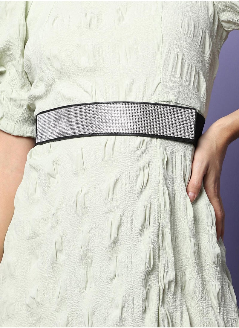Textured Waist Belt