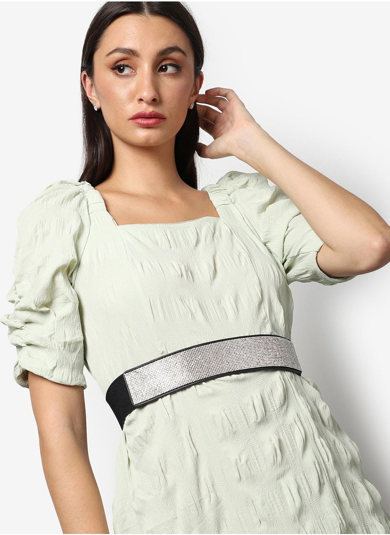 Textured Waist Belt