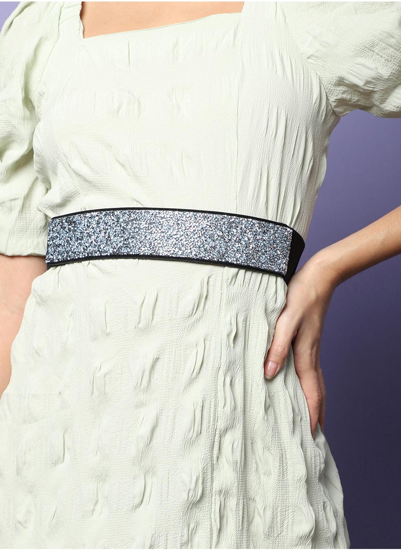 Textured Waist Belt