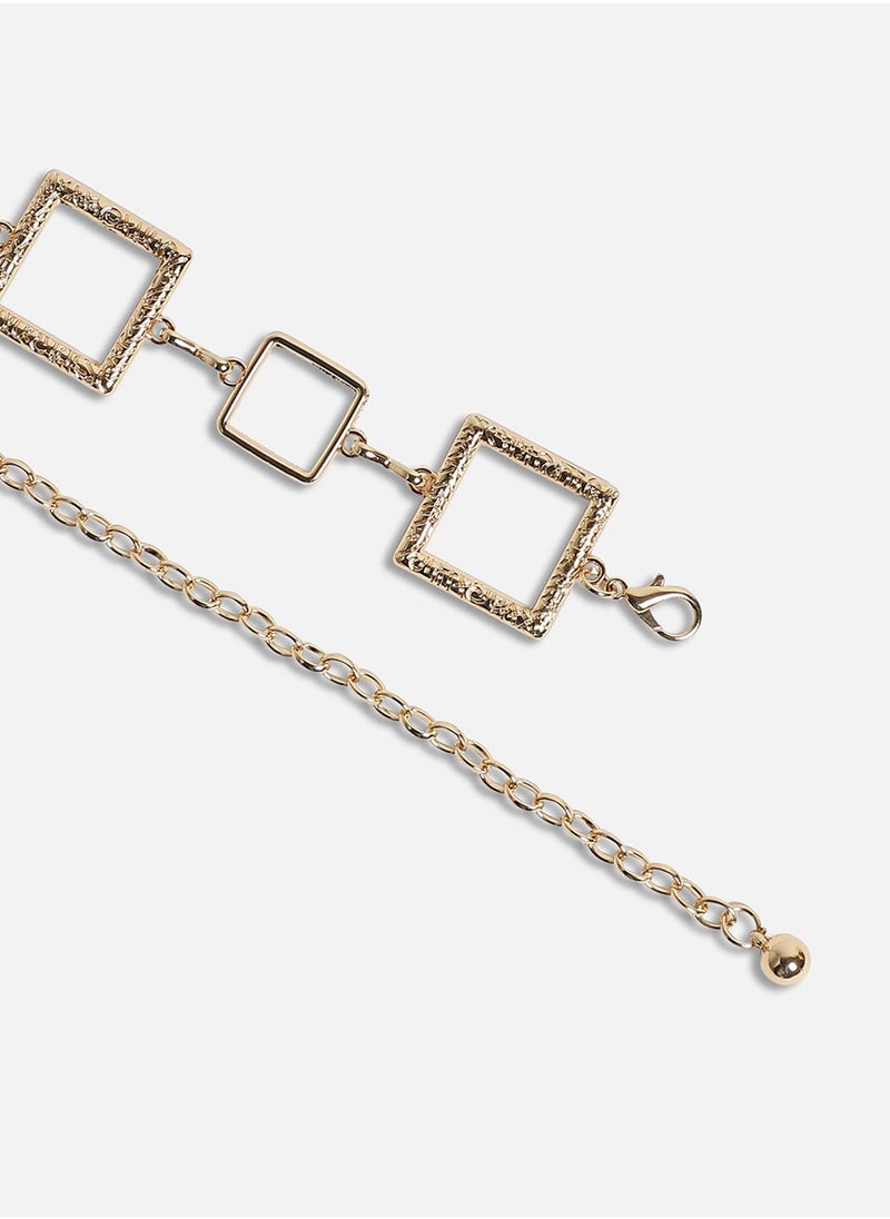 Toned Embellished Belt