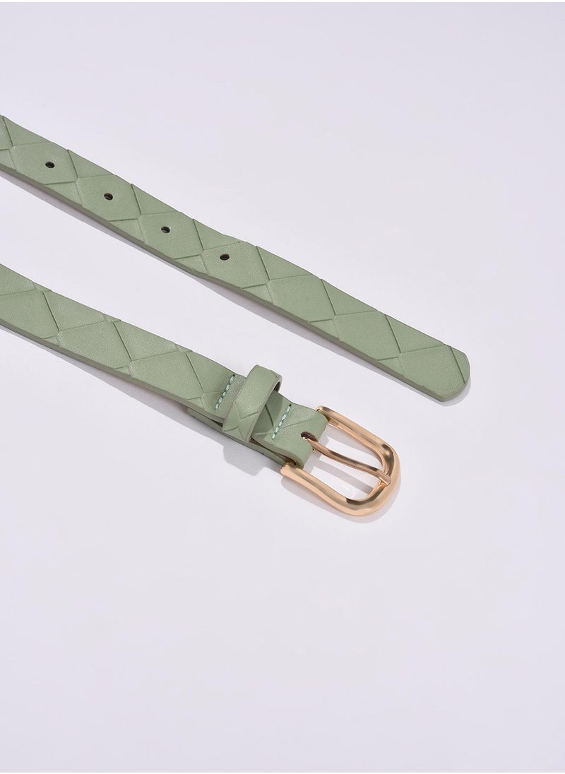 Lucille Green Waist Pouch