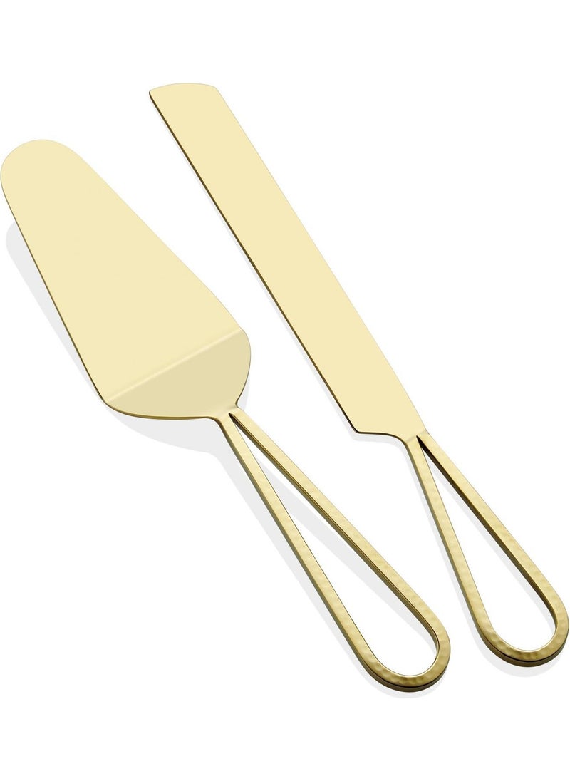 Stillo Cake Service Set 2 Pieces