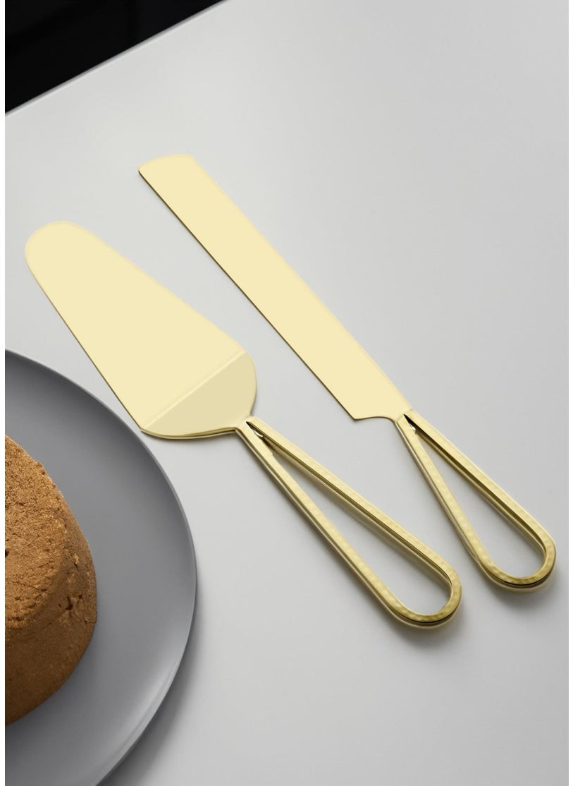 Stillo Cake Service Set 2 Pieces