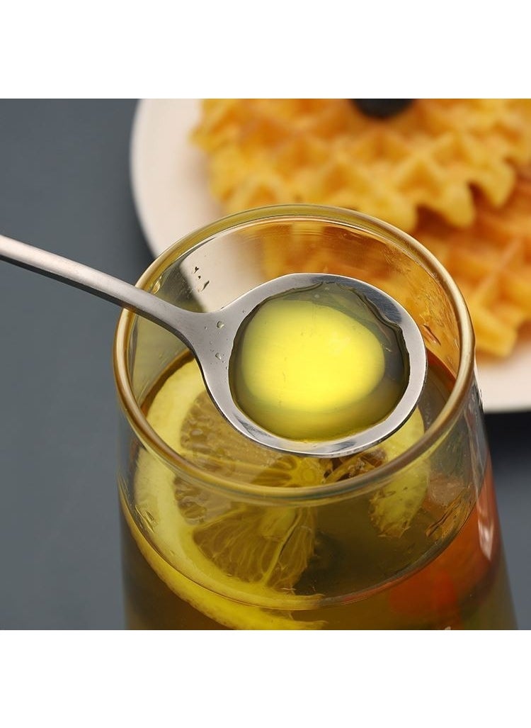Stainless Steel 6 Pieces 18 cm Long Dessert Latte and Ice Cream Spoon CIN510-6