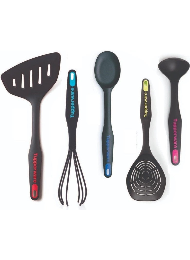 Modern Fairy Kitchen Utensils 5 Pieces Spoon Scoop Colander Beater Spatula