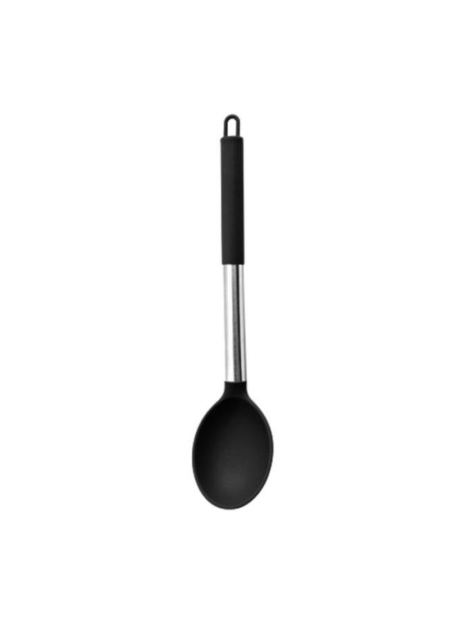 Silicone Kitchenware Set Kitchen Cooking Shovel Spoon Baking Tools Dense Shovel Spilled Shovel 3 Piece Set With Storage Bucket Cross Border