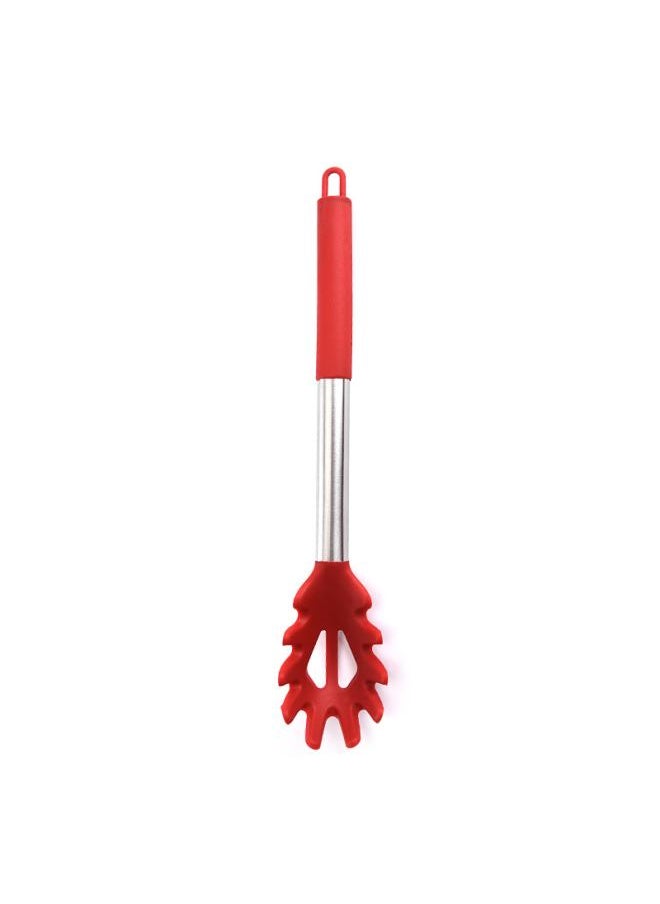 Silicone Kitchenware Set Kitchen Cooking Shovel Spoon Baking Tools Dense Shovel Spilled Shovel 3 Piece Set With Storage Bucket Cross Border