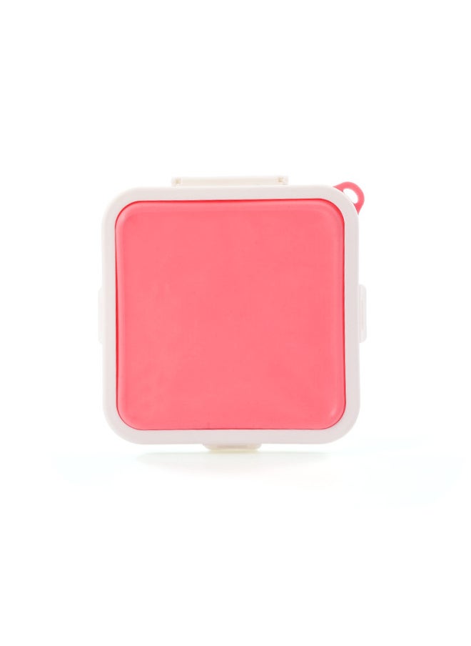 Sandwich Toast Lunch Box Outdoor Portable Lunch Box Student Office Lunch Box Household Lunch Box-Specifications:Red