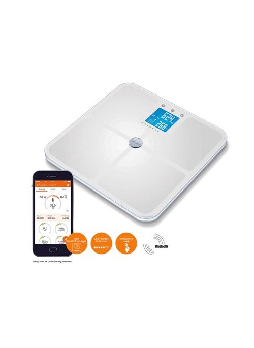 Bf 950 Diagnostic Bathroom Scale (Pregnancy Mode Available White