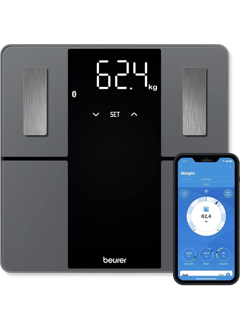 Bf 500 Super Black Edition Diagnostic Bathroom Scale Body Analysis Scale