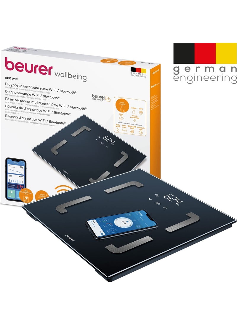 Bf 880 Body Analysis / Diagnostic Scale with WiFi and Bluetooth