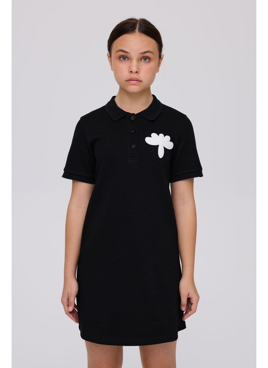 Black Polo Dress