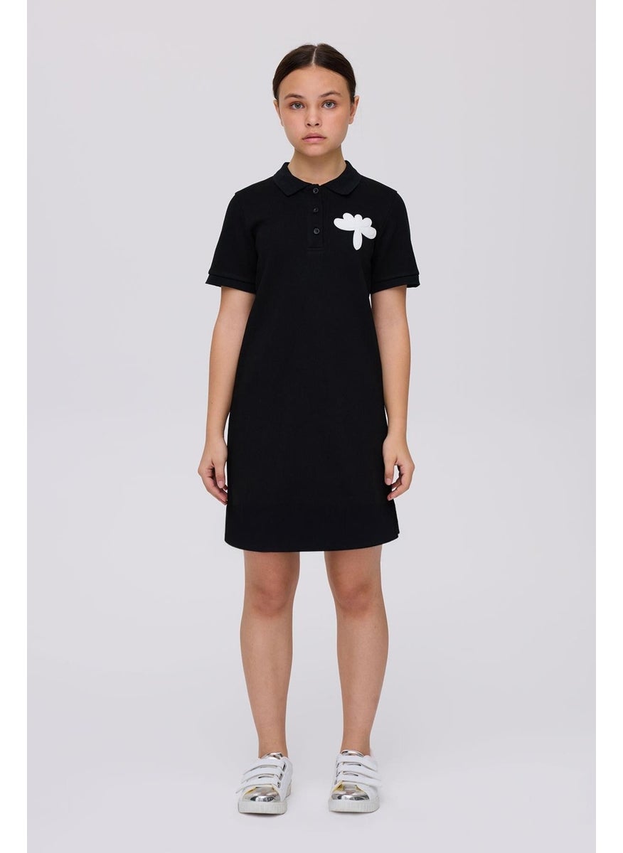 Black Polo Dress