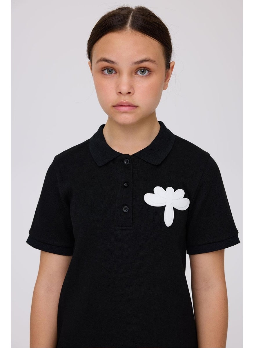 Black Polo Dress