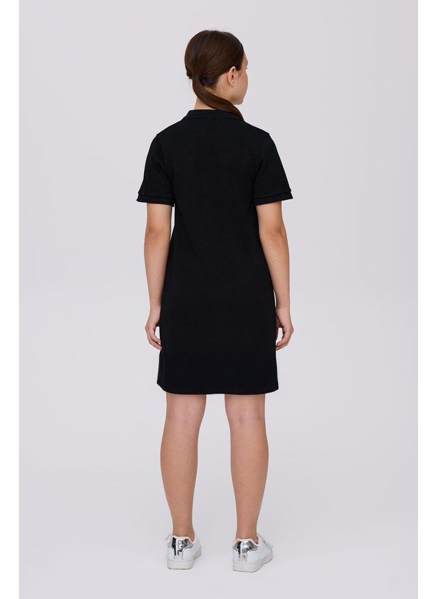 Black Polo Dress