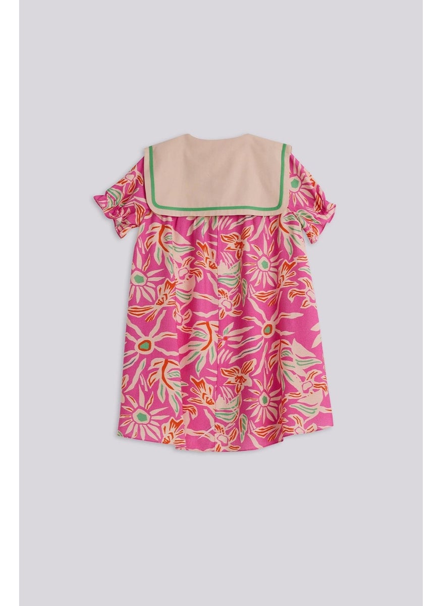 Floral Peter Pan Dress