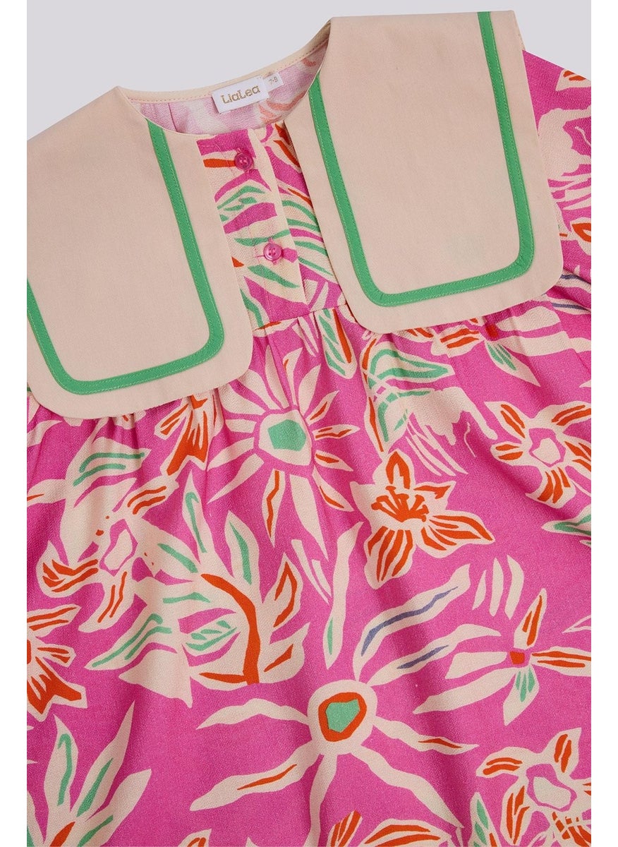 Floral Peter Pan Dress