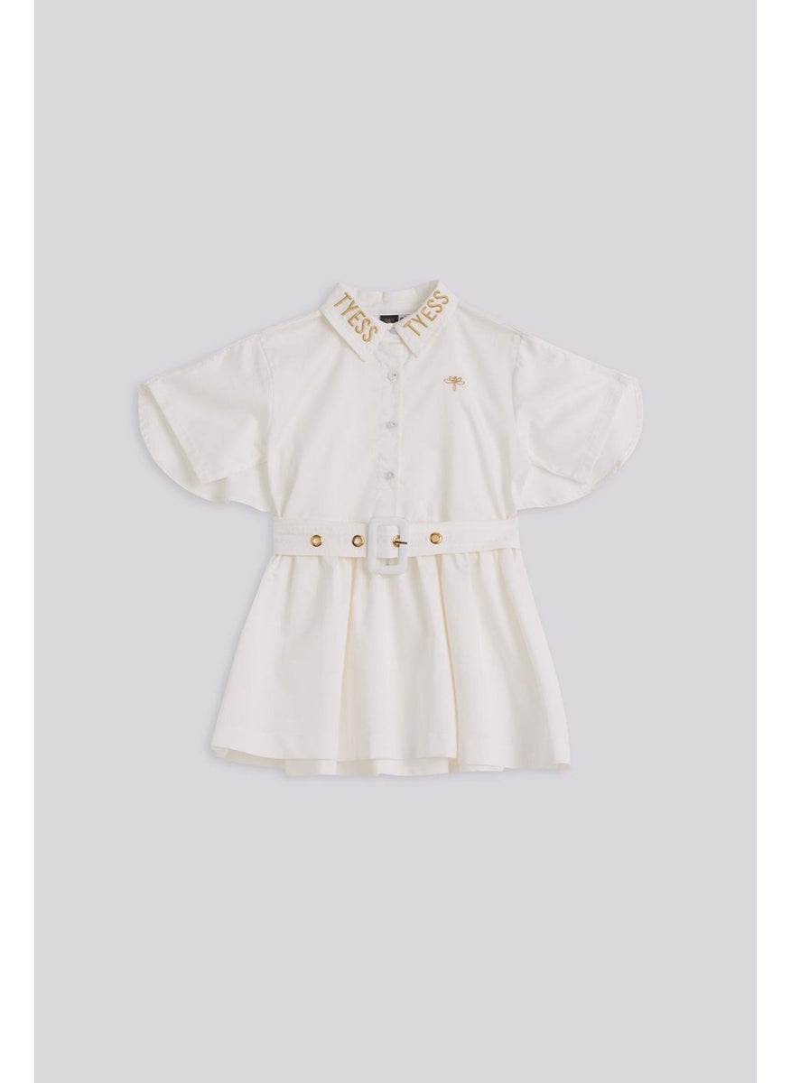 Belted Cotton Shirtdress