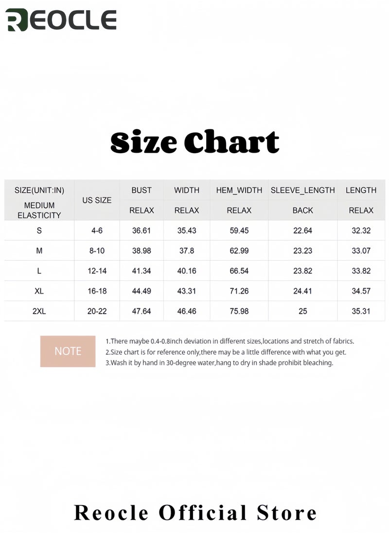 Womens Summer Spring Dresses Casual Tunic Dress Short Sleeve Crew Neck Flowy Swing Mini Dress