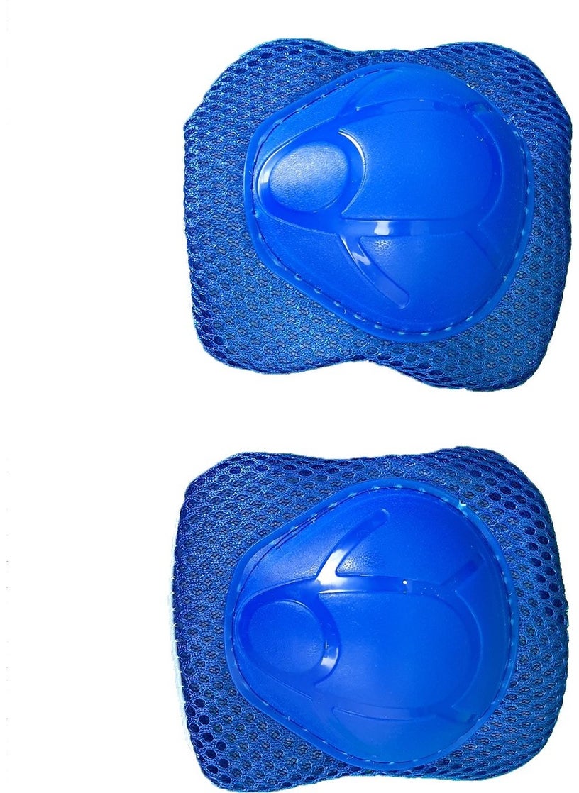 Kids Helmet, Knee Pads and Elbow Pads Set - Blue