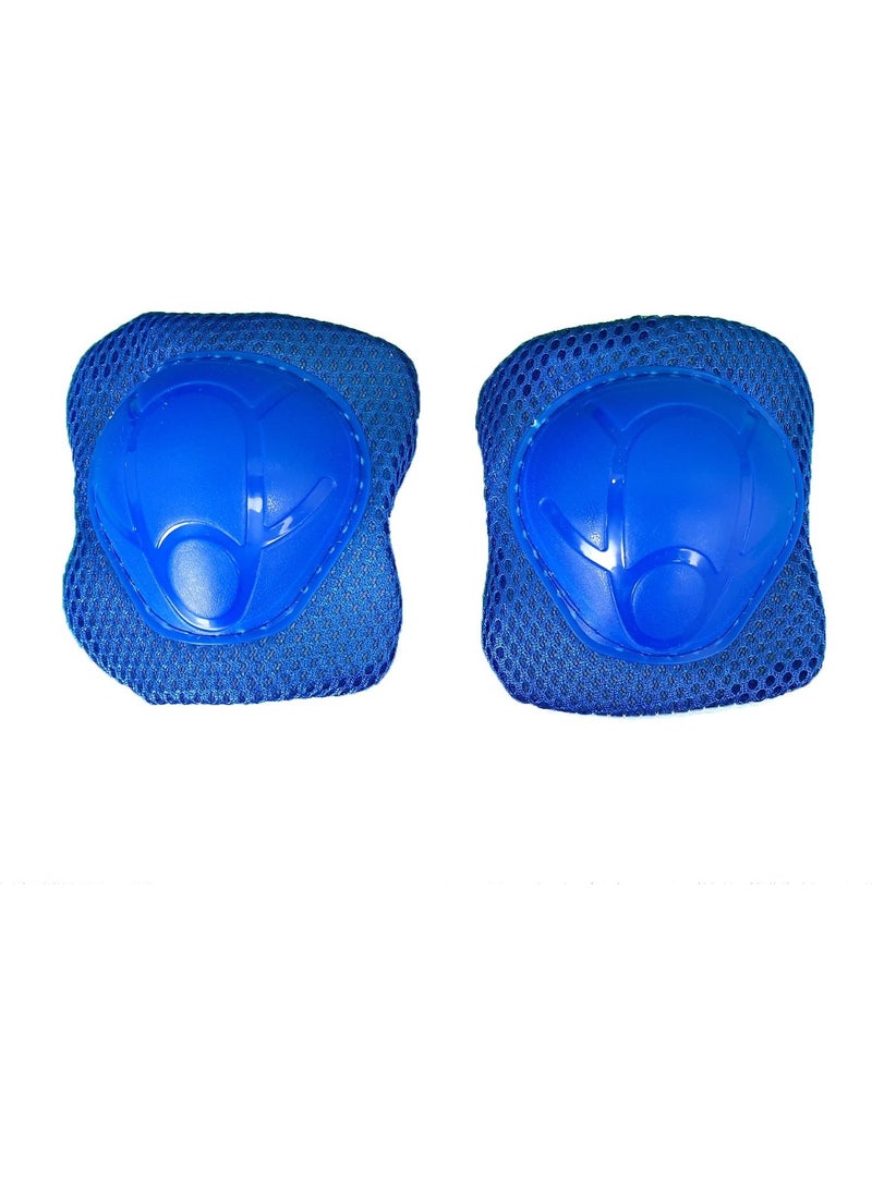 Kids Helmet, Knee Pads and Elbow Pads Set - Blue
