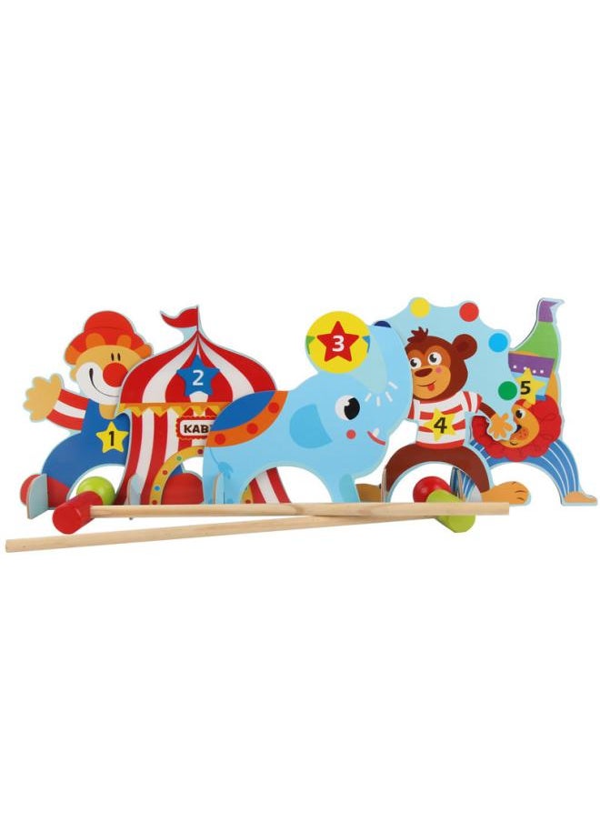 Direct Children's Croquet Outdoor Sports Outdoor Park Wooden Educational Toys Parent-child Interactive Games
