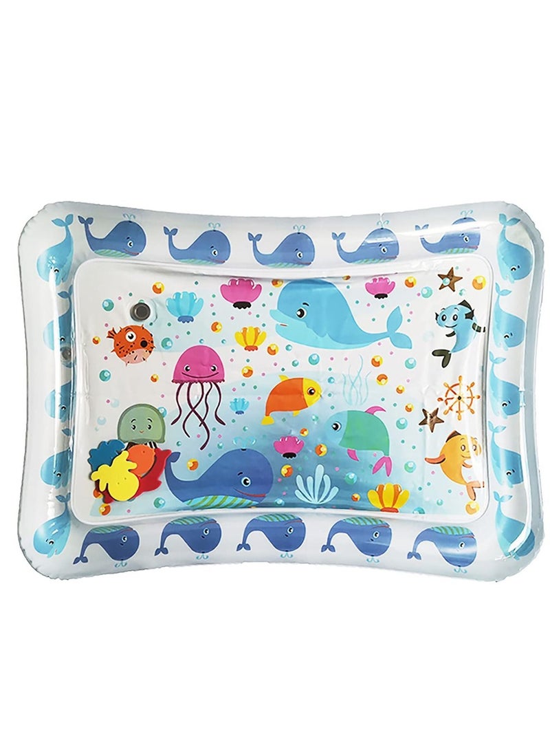 Time Water Mat Infant Toy Indoor Floor Inflatable Newborn Boys and Girls of 3 6 9 12 Months Fun Activity Center Toys Baby Early Development Centers