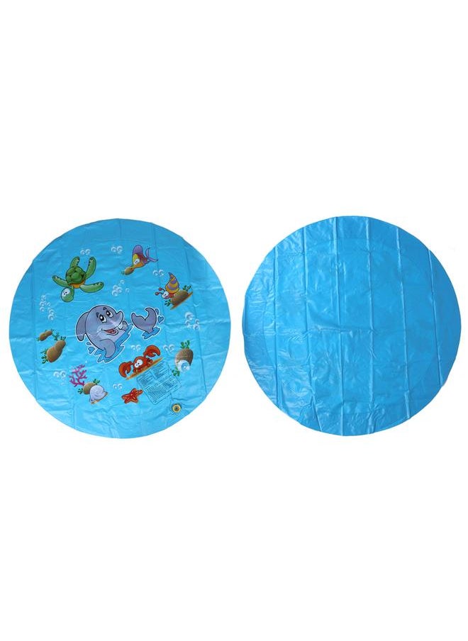 Summer Children Baby Inflatable Water Mat Kids Infant Toddlers Outdoor Playmat (100 * 100)