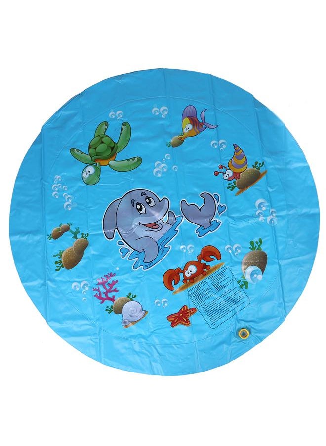 Summer Children Baby Inflatable Water Mat Kids Infant Toddlers Outdoor Playmat (100 * 100)