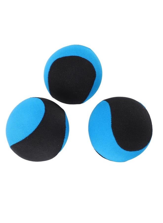 3Pcs Water Bouncing Balls Durable Rubber Skipping Grip Beach Toys for Toddlers Kids Adults