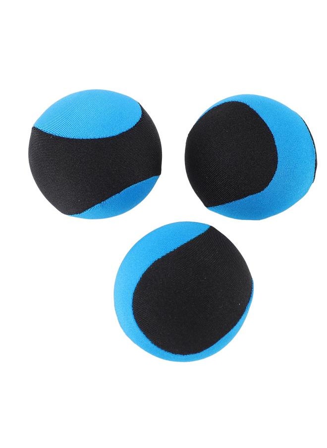 3Pcs Water Bouncing Balls Durable Rubber Skipping Grip Beach Toys for Toddlers Kids Adults