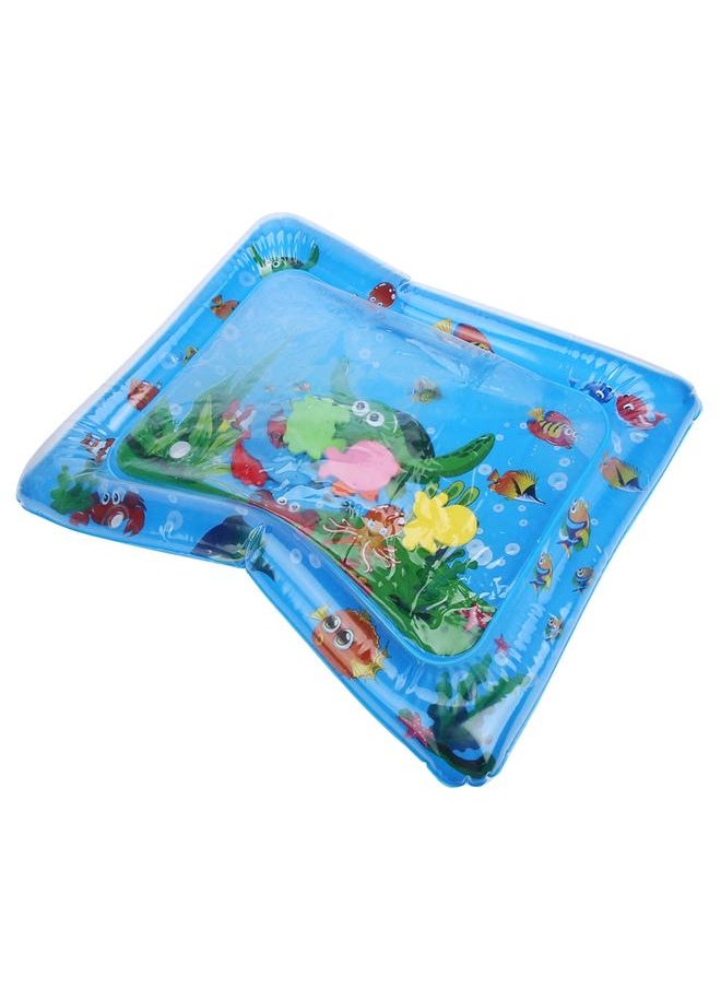 Baby Infant Toddlers Inflatable Water Mat Playmat Tummy Time Built-in Floating EVA Toy